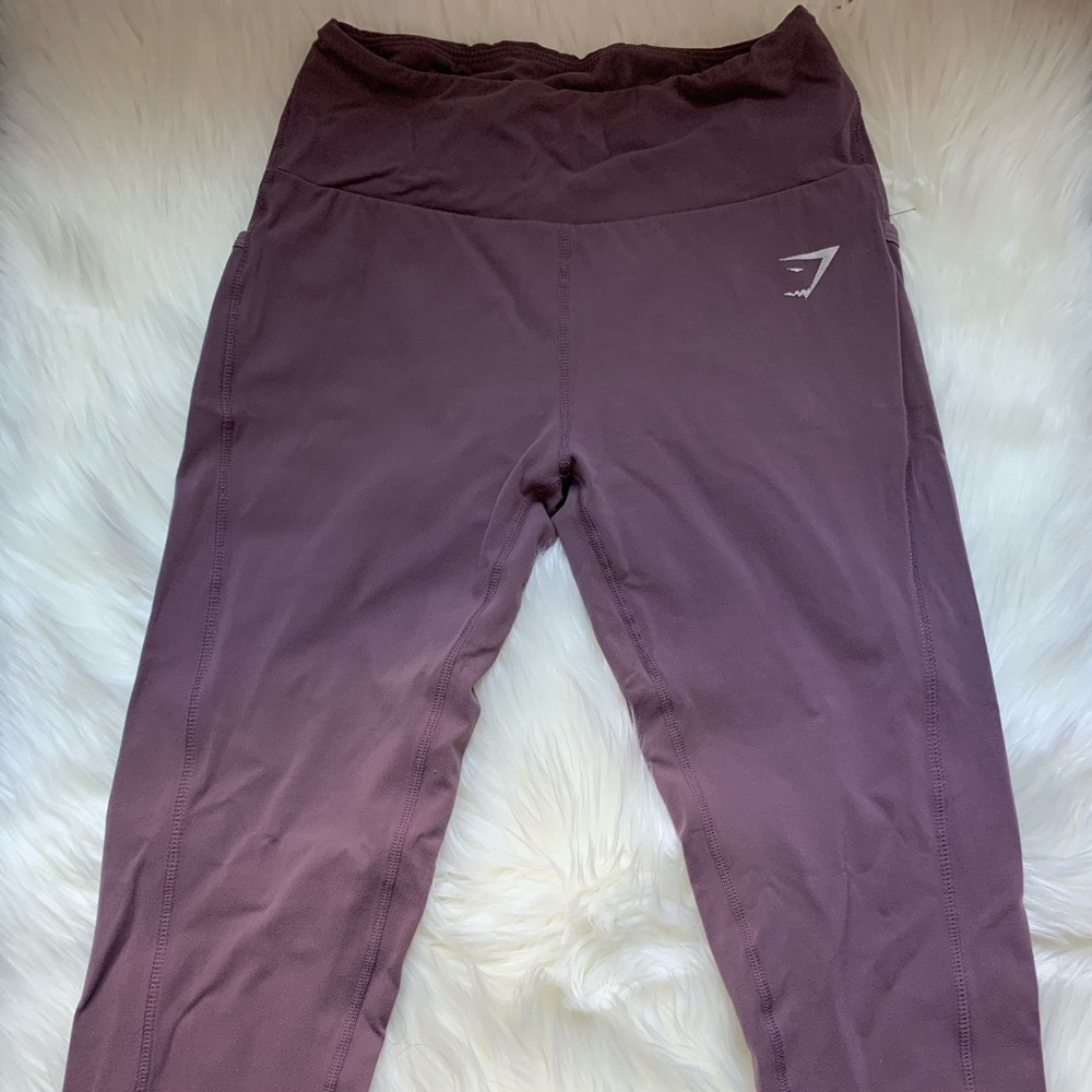 Purple gymshark pants